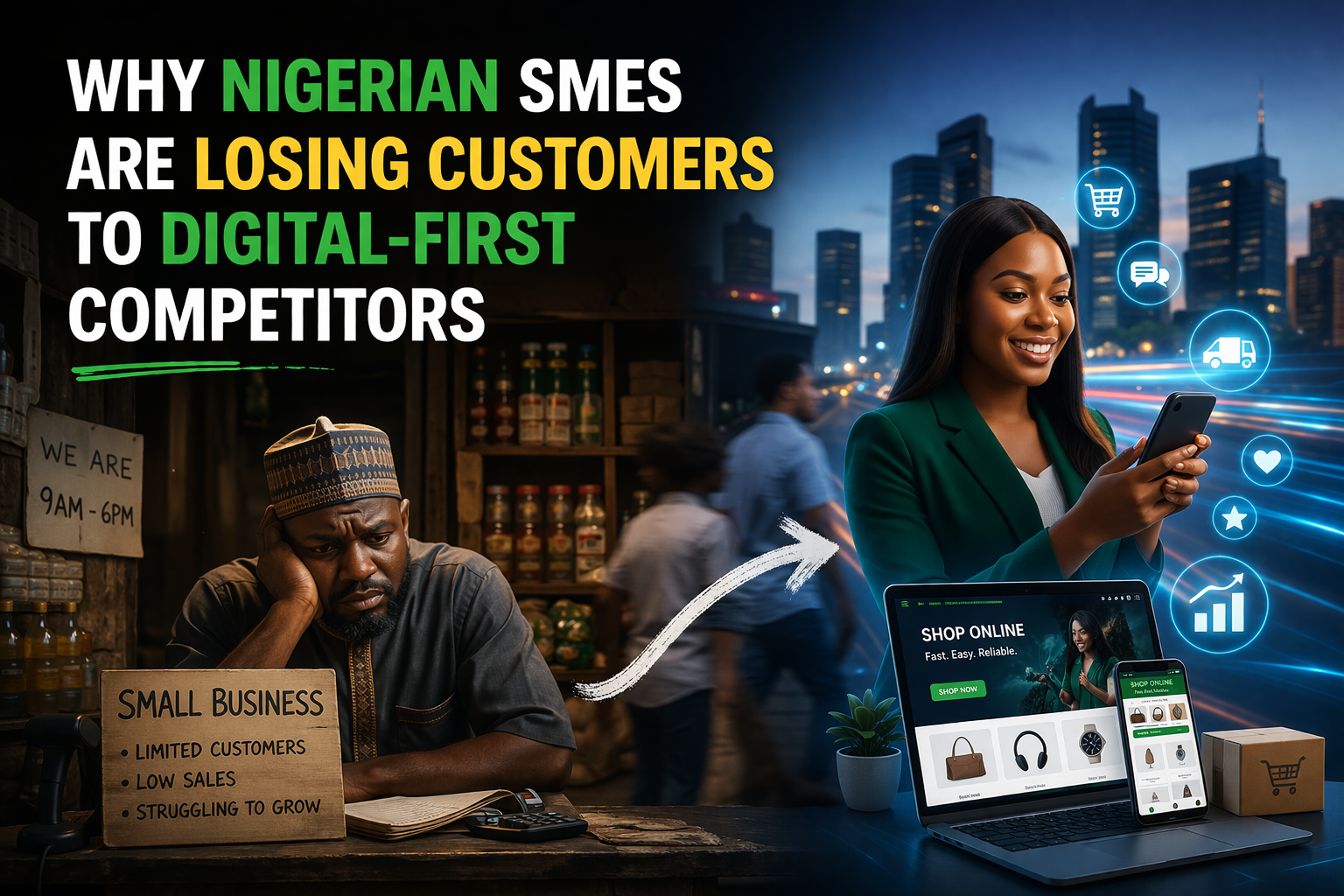 Why Nigerian SMEs Are Losing Customers to Digital-First Competitors